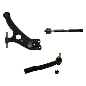 TRQ® - Front Passenger Side Lower Control Arm and Tie Rod End Kit