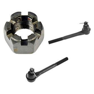 TRQ® - Front Passenger Side Lower Control Arm with Ball Joint and Tie Rod End Kit