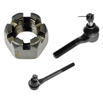 TRQ® - Front Passenger Side Lower Control Arm with Ball Joint and Tie Rod End Kit