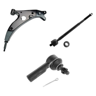 TRQ® - Front Passenger Side Lower Control Arm and Tie Rod End Kit