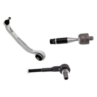 TRQ® - Front Passenger Side Lower Control Arm with Ball Joint and Tie Rod End Kit