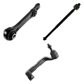 TRQ® - Front Passenger Side Lower Control Arm and Tie Rod End Kit