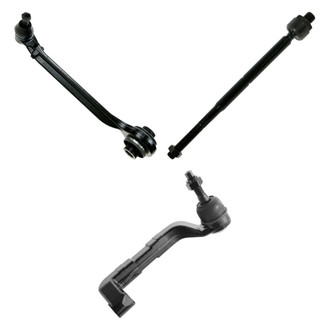 TRQ® - Front Passenger Side Lower Control Arm with Ball Joint and Tie Rod End Kit