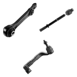 TRQ® - Front Passenger Side Lower Control Arm and Tie Rod End Kit