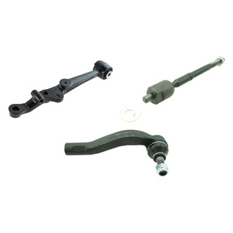 TRQ® - Front Passenger Side Lower Control Arm and Tie Rod End Kit