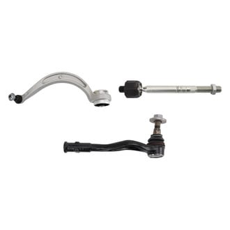 TRQ® - Front Passenger Side Lower Control Arm with Ball Joint and Tie Rod End Kit