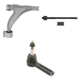 TRQ® - Front Passenger Side Lower Control Arm and Tie Rod End Kit