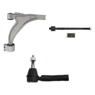 TRQ® - Front Passenger Side Lower Control Arm and Tie Rod End Kit