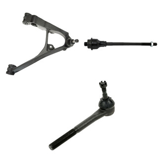 TRQ® - Front Passenger Side Lower Control Arm with Ball Joint and Tie Rod End Kit