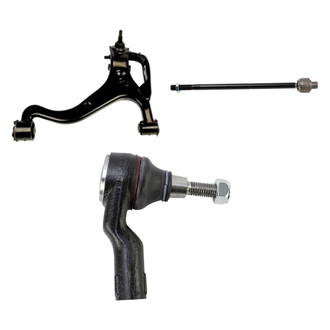 TRQ® - Front Passenger Side Lower Control Arm with Ball Joint and Tie Rod End Kit