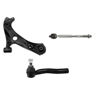 TRQ® - Front Passenger Side Lower Control Arm and Tie Rod End Kit