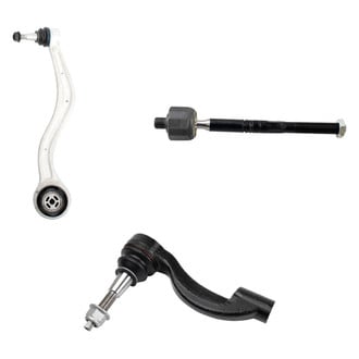 TRQ® - Front Passenger Side Lower Control Arm with Ball Joint and Tie Rod End Kit