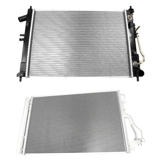 TRQ® - Radiator and Condenser Kit