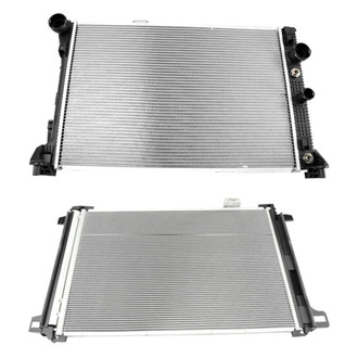 TRQ® BNDL-472529 - Radiator and Condenser Kit