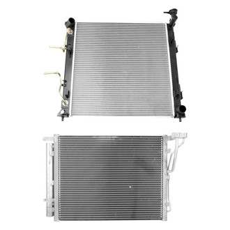 TRQ® - Radiator and Condenser Kit