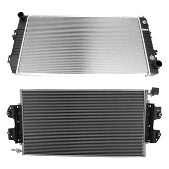 TRQ® BNDL-472625 - Radiator and Condenser Kit