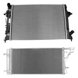 TRQ® - Radiator and Condenser Kit