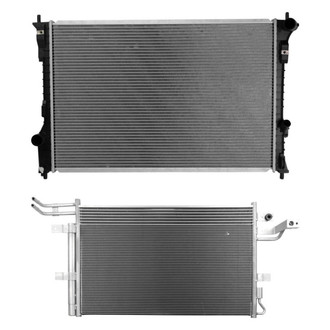 TRQ® - Radiator and Condenser Kit