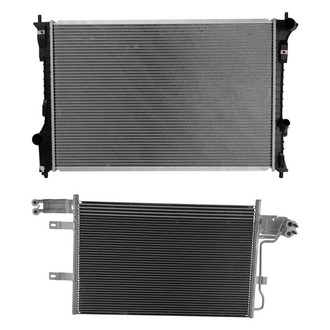 TRQ® BNDL-472858 - Radiator and Condenser Kit