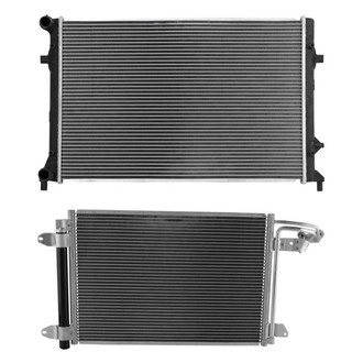 TRQ® - Radiator and Condenser Kit