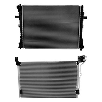 TRQ® BNDL-473330 - Radiator and Condenser Kit
