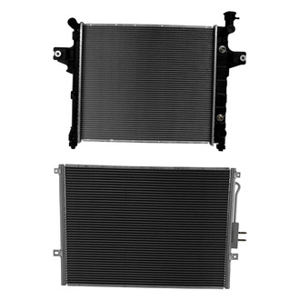 TRQ® BNDL-473363 - Radiator and Condenser Kit