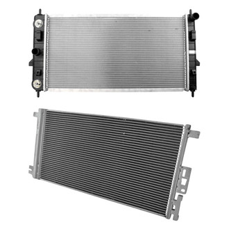 TRQ® - Radiator and Condenser Kit