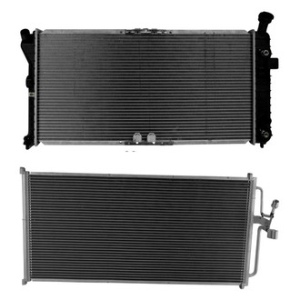 TRQ® BNDL-474138 - Radiator and Condenser Kit