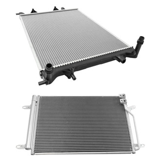 TRQ® - Radiator and Condenser Kit
