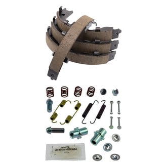 TRQ® - Parking Brake Shoes Kit