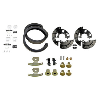 TRQ® - Parking Brake Shoes Kit