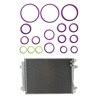 TRQ® - A/C Condenser and Receiver Drier Assembly Kit