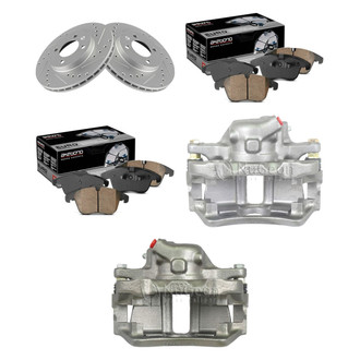 TRQ® - Performance Disc Brake Rotors Kit