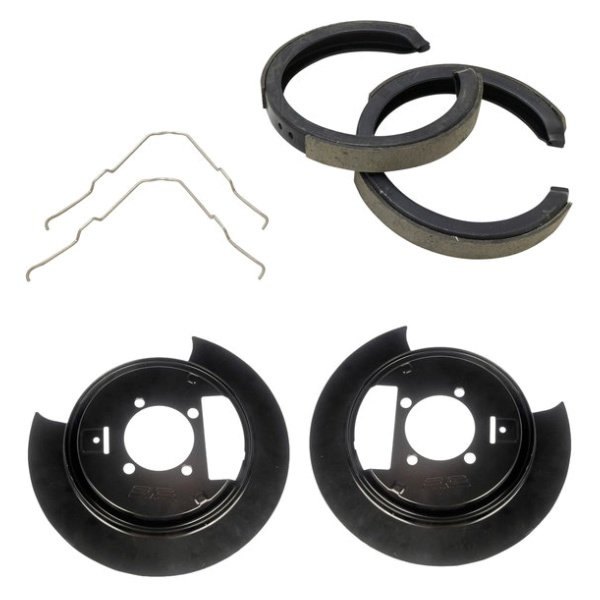 TRQ® - 2-Pc Parking Brake Shoe Kit