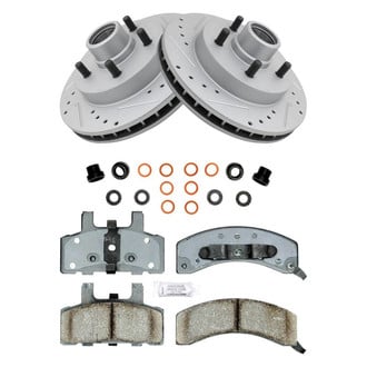 TRQ® - Performance Disc Brake Rotors Kit