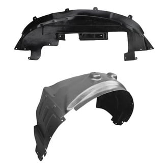 TRQ® - Underbody Engine Splash Shield Kit