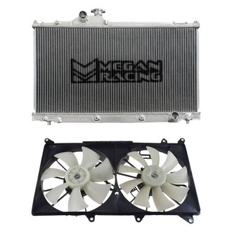 TRQ® - Dual Radiator and Condenser Fan Assembly Kit