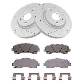 TRQ® - Performance Disc Brake Rotors Kit
