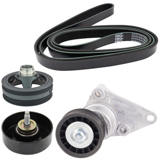 TRQ® - Serpentine Belt Drive Component Kit