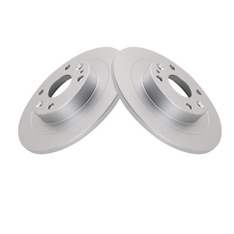 TRQ® - Solid Rear Disc Brake Rotors