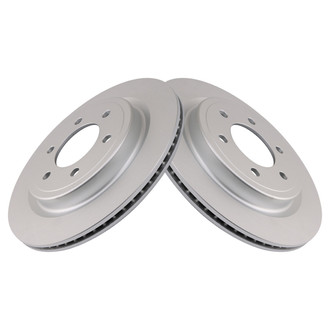 TRQ® - Vented Rear Disc Brake Rotors