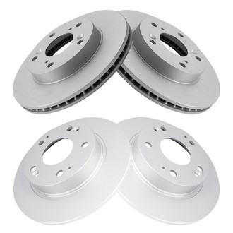 TRQ® - Front and Rear Disc Brake Rotors