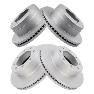 TRQ® - Front and Rear Disc Brake Rotors