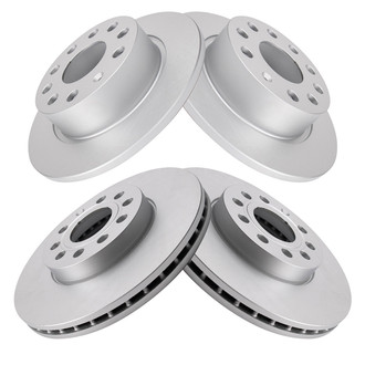 TRQ® - Front and Rear Disc Brake Rotors