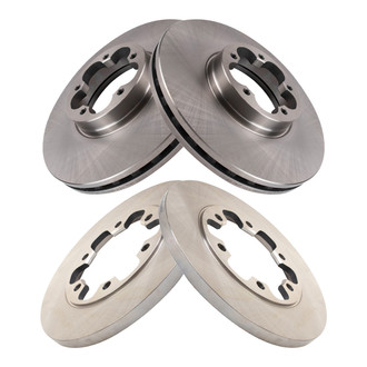 TRQ® - Front and Rear Disc Brake Rotors