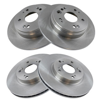 TRQ® - Plain Disc Brake Rotors