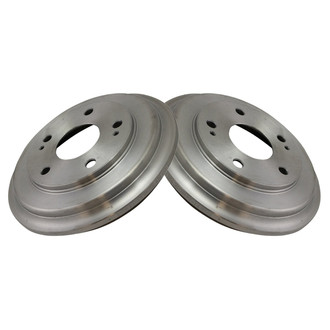 TRQ® - Rear Driver and Passenger Side Brake Drums