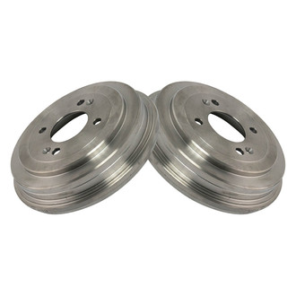 TRQ® - Rear Driver and Passenger Side Brake Drums