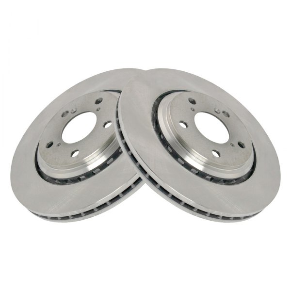 TRQ® - Plain Front Disc Brake Rotors