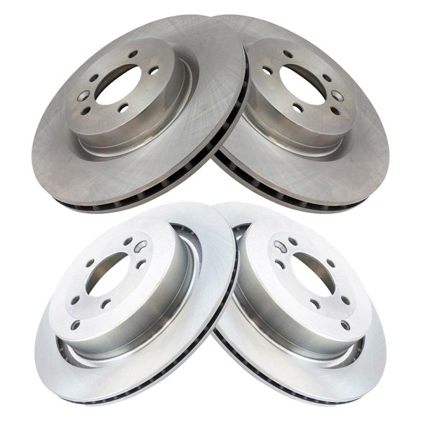 TRQ® - Plain Disc Brake Rotors